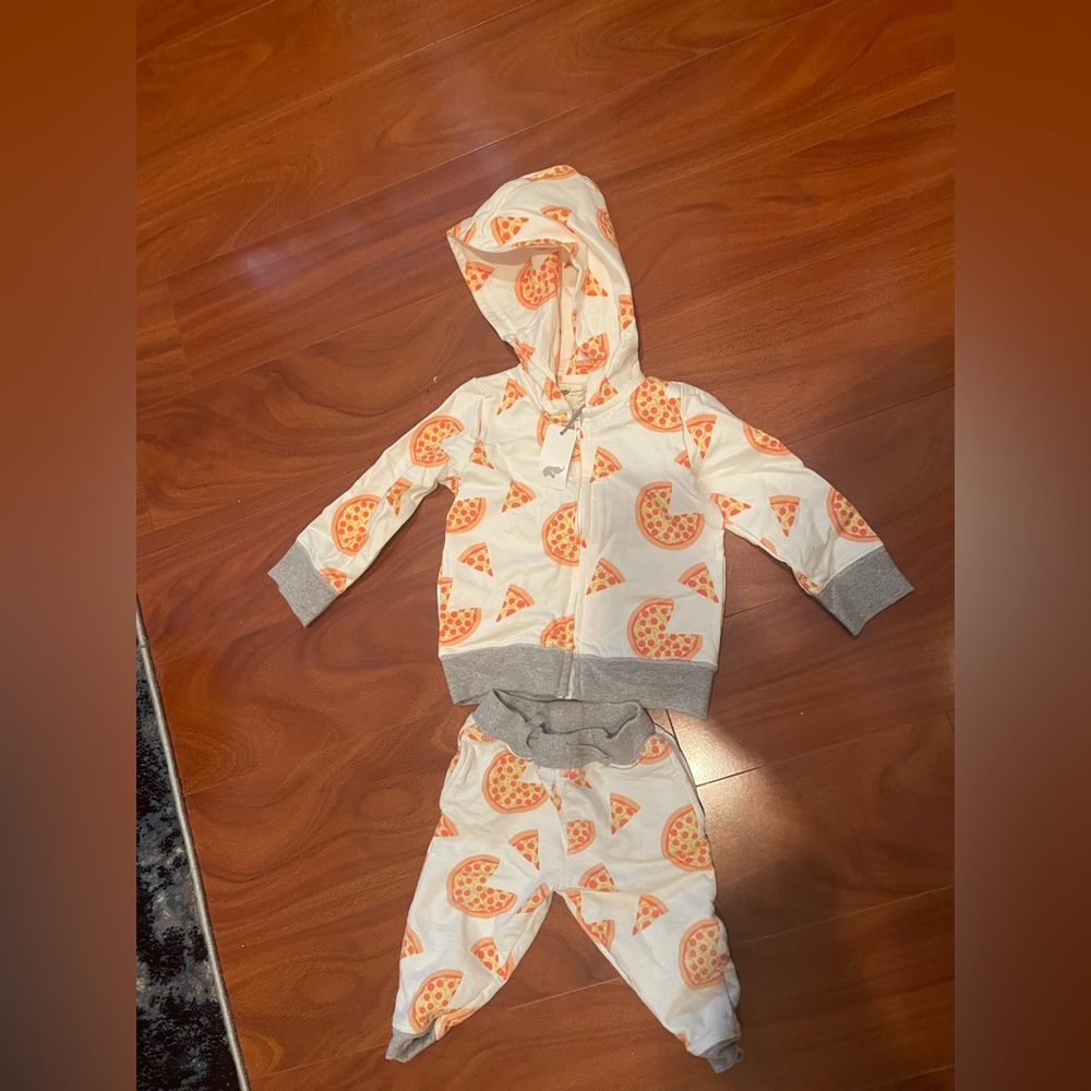 Monica and Andy 12-18m Hoodie and Pant set